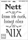 Schablone-Stencil A3 007-5380 Nett bring nix..